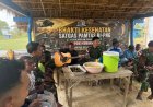 Pererat Kebersamaan, Satgas Yonif 645/GTY Gelar Ibadah Minggu dan Perlombaan Bersama Anak-Anak di Distrik Kobakma